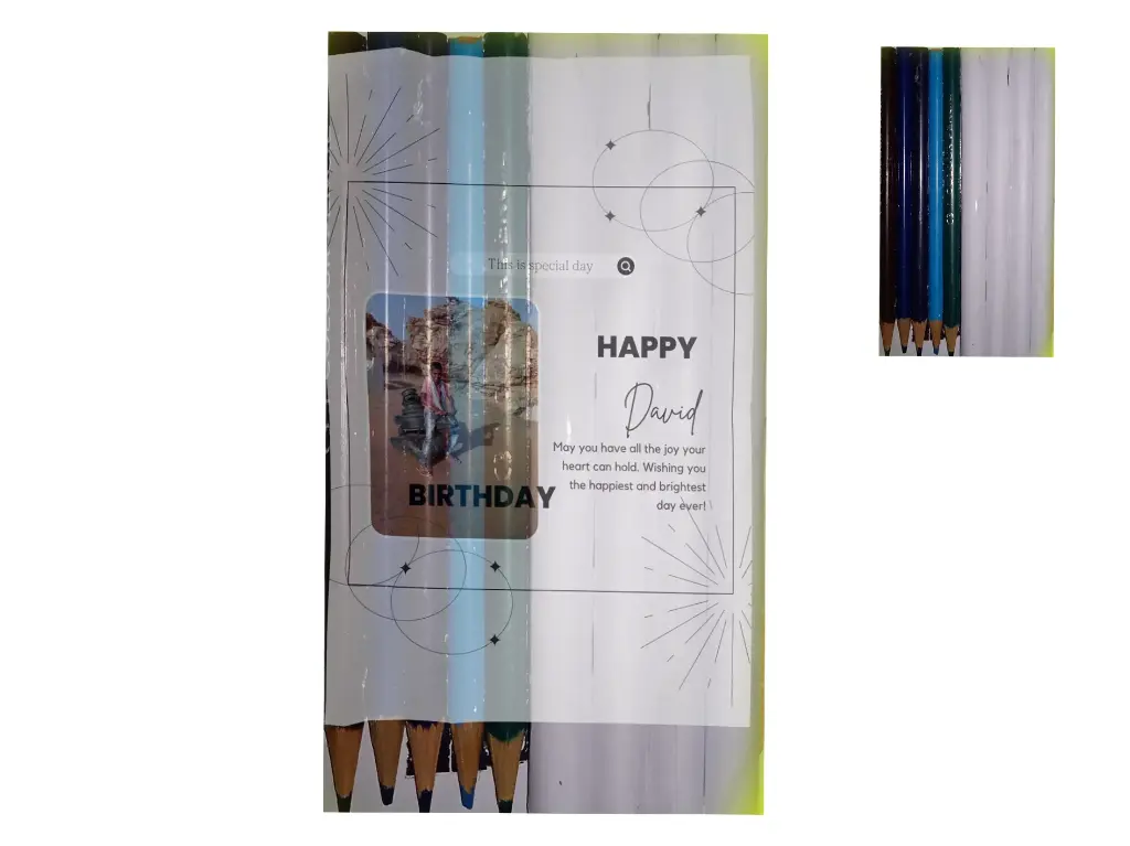 birthday invitation and return gift